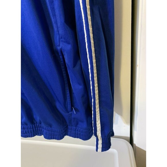 VINTAGE Adidas Full Zip Track Jacket Men’s Sz XL Blue‎ White Hip Hop 90s - Picture 5 of 8